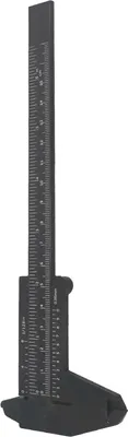 Zdjęcie produktu dla Suwmiarka noniuszowa 0?150mm metryczna calowa podwójna skala miernik miernik narzędzie do naprawy
