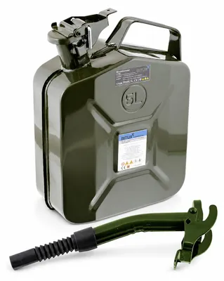 Produktbild von Bituxx Reservekanister 5 Liter inkl. Einfüllstutzen Starr MS-17594, KI-generiertes Bild