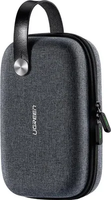 Zdjęcie produktu dla Ugreen etui pudełko na dysk twardy HDD SSD akcesoria 20,3 x 12,9 x 7,2 cm szary (50903 LP152)