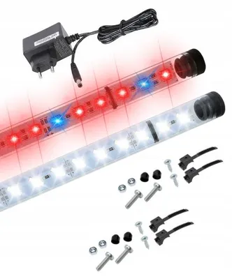 Produktbild von AQUALED LED-Leuchtstoffröhre 2x20cm Weiß Pflanzenlicht