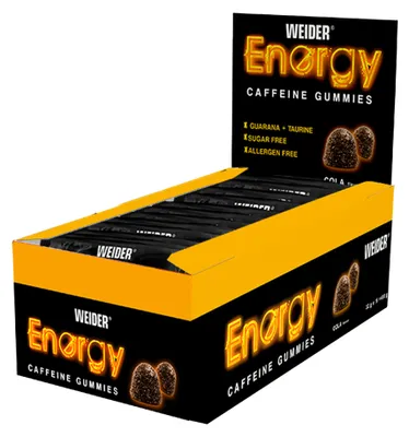 Zdjęcie produktu dla Żelki Energy Caffeine (15 x 8 g)