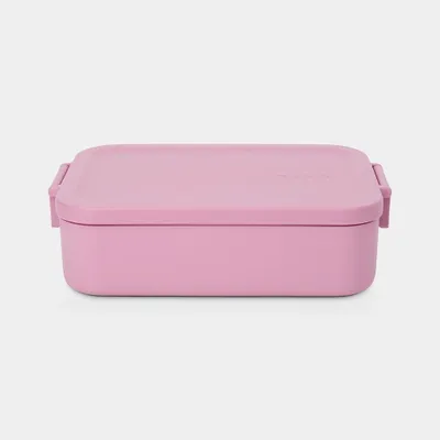 Produktbild von Brabantia Make & Take, Brotdose, Pubertät, Pink, Kunststoff, Einfarbig, Rechteckig