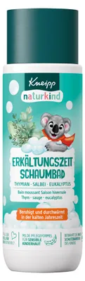 Produktbild von Kneipp Naturkind Erkältungszeit Schaumbad milde Pflegeformel 200ml