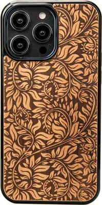 Immagine prodotto di Custodia in legno Bewood per iPhone 15 Pro Max APFELBLÄTTER