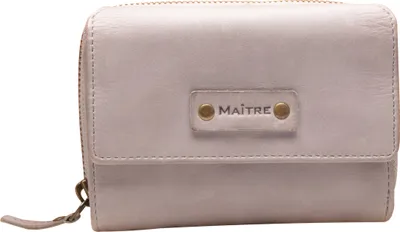 Produktbild von Maitre Steinbach 4060001752 Dagrete Purse Mh14Fz Leder Geldbörse Vintagelook 801 light grey