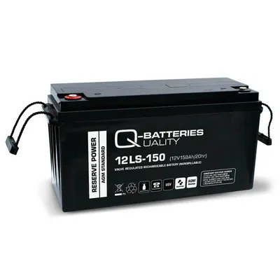 Produktbild von Q-Batteries 12LS-150 / 12V - 158Ah Blei Akku Standard-Typ AGM VRLA 10 Jahres Typ