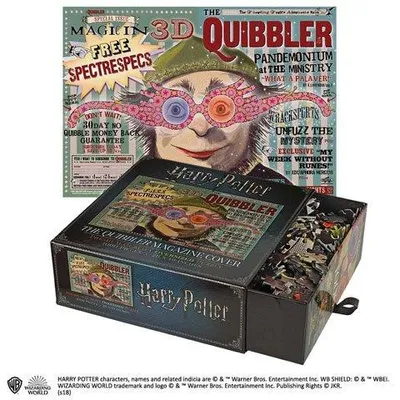 Image de Noble Collection Harry Potter Puzzle The Quibbler Magazine Cover NOB9453