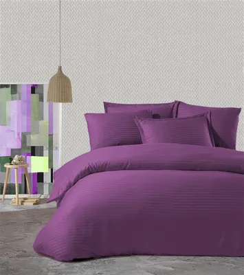 Produktbild von Bettwäsche, 5tlg, 220x240cm #YS LILA #109
