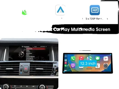 Image de Écran multimédia, CarPlay sans fil, Android Auto, NBT 12,3 pouces
