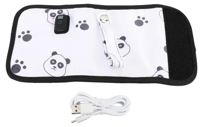 Image de Chauffe-biberon portable, chauffe-lait USB, réglable avec 21 niveaux de température, pour la maison, la famille et les voyages, Panda