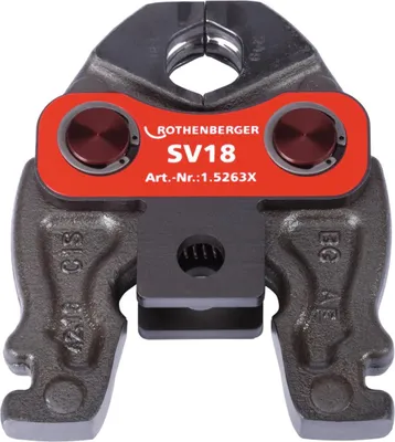 Produktbild von Rothenberger Pressbacke Compact M 18 mm System V / SV Metall / NE-Metall - 015263X