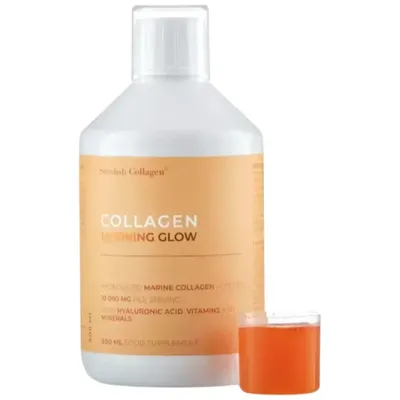 Produktbild von Swedish Collagen Collagen Morning Glow | Fischkollagen mit Retinol