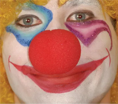 Produktbild von Clownsnase Schaumstoff Clown Rot 5cm