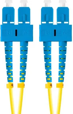 Produktbild von 5m lanberg mono sc/upc-sc/upc duplex fiber patch cord g657a1 lszh gelb