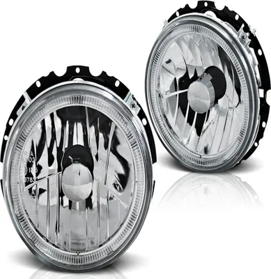 Produktbild von Scheinwerfer Angel Eyes passend für VW Golf 1 Bj. 74-93 Chrom