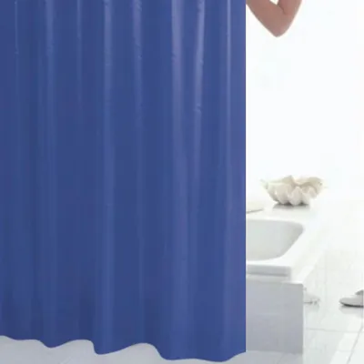 Produktbild von Duschvorhang 120x200 Badvorhang Duschabtrennung Duschgardine Duschvorhangschirm Classic Ultramarin