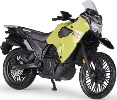 Produktbild von Maisto Kawasaki KLR 650 Modell 1:18 detailgetreu mit Ständer