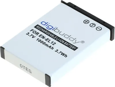 Produktbild von digibuddy Akku kompatibel zu Nikon EN-EL12 Li-Ion