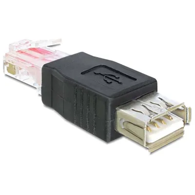 Obrázok produktu pre DELOCK Adapter USB Buchse > Rj45 Stecker