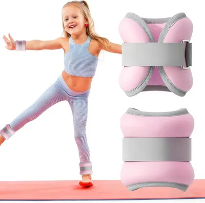 Image de Poids de cheville et de poignet, 2 x 0,3 kg, réglables, pour le fitness