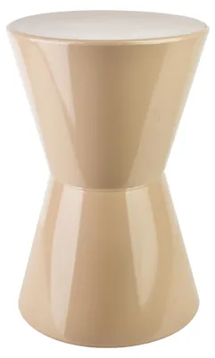 Produktbild von Beistelltisch/ Hocker Metall Mondex ROGER 29,5x29,5x45 cm Beige 1 Stk.