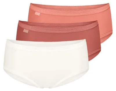 Productafbeelding van sloggi Onderbroek BASIC+ MIDI, dames slip, 3-pack