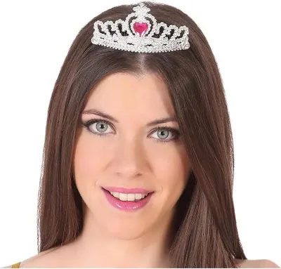 Produktbild von Atosa Silber Prinzessin Der Herztiara Rosa  Rosa One Size