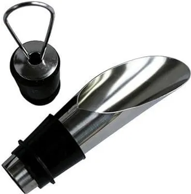 Image de Bouchon pour bouteilles de vin « Versa-Vino » - Lot de 2 pièces