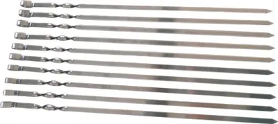 Produktbild von 10 Grillspieße 50cm Schaschlikspieße Fleischspieße Schampura