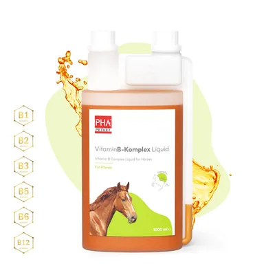 Obrázek produktu pro PHA Vitamin B-Complex Liquid pro koně 1000 ml