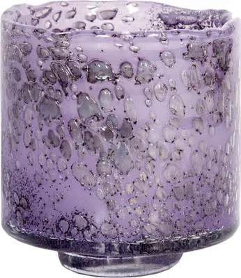 Produktbild von Glaspot Bubble BUB auf Fuß 16 cm violett