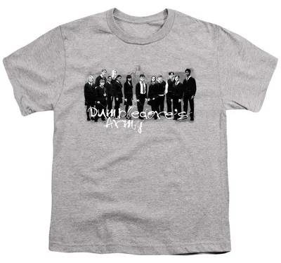 Immagine prodotto di Magia a Hogwarts: L' della Fenice - T-shirt "DA Squad" per bambini, modello TV36033 (taglia 128), colore: Grigio sportivo
