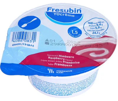 Produktbild von Fresubin YOcrème Energienahrung Geschmack Himbeere, 500 g Creme