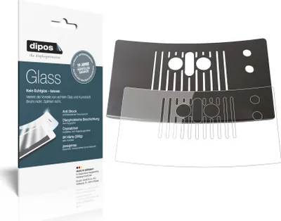 Produktbild von Schutzfolie für NIVONA NICR 760 Tropfblech Folie Anti-Shock 9H Displayschutz