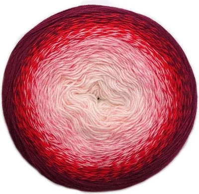 Produktbild von Yarn Art Flowers 269 Red Pink Strickgarn