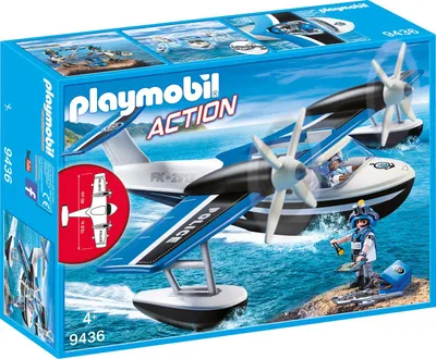 Produktbild von PLAYMOBIL 9436 Polizei-Wasserflugzeug