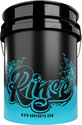 Produktbild von Nuke Guys Rinse Bucket 5 GAL (ca. 20 Liter) - Auto Wascheimer schwarz - made by Grit Guard