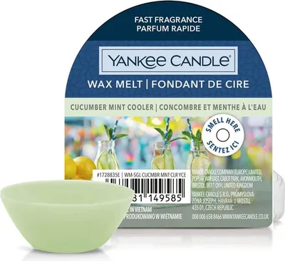 Image de Yankee Candle CUCUMBER MINT COOLER - Cire parfumée 22 g