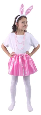 Image de Costume pour enfants, jupe Tutu de lapin avec accessoires.
