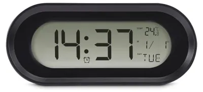 Produktbild von HAMA Digitaler Wecker "Samos", LCD, Schwarz (00222204)