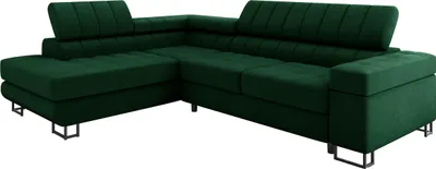 Produktbild von MIRJAN24 Ecksofa Laris Premium, L-Form Polsterecke, Stilvoll Eckcouch mit Bettkasten und Schlaffunktion (Piano 26, Seite: Links)