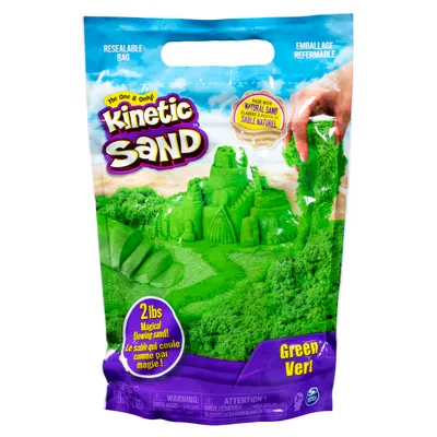 Produktbild von Kinetický piesok - Vrecko zelené (907 gramov piesku) - Spinmaster 6061463 - (Hračky / Hry a zábava)