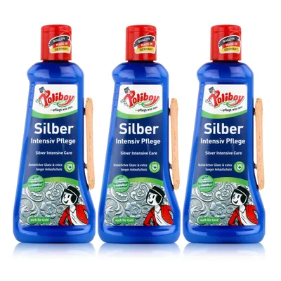 Produktbild von Poliboy Silber Intensiv Pflege 200ml - Für Silber & Gold (3er Pack)