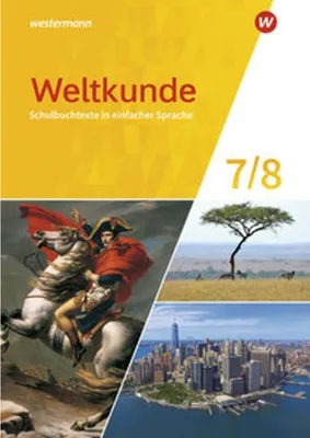 Zdjęcie produktu dla Weltkunde für Gemeinschaftsschulen in Schleswig-Holstein - Ausgabe 2024. Schulbuchtexte in einfacher Sprache 7 / 8