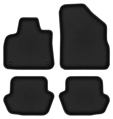 Immagine prodotto di Tappetini in moquette per Citroen DS5 2011-2018 (berlina) – set 4 pezzi, neri, su misura – Wielganizator DURBAN