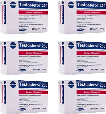 Produktbild von MEGASPARSET 6x Megabol Testosterol 250 30 Kapseln (insg. 180 Stück) Body Building Kraftsport Training Fitness