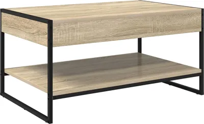 Produktbild von vidaXL Couchtisch Sonoma 80 x 50 x 40 cm Holzwerkstoff