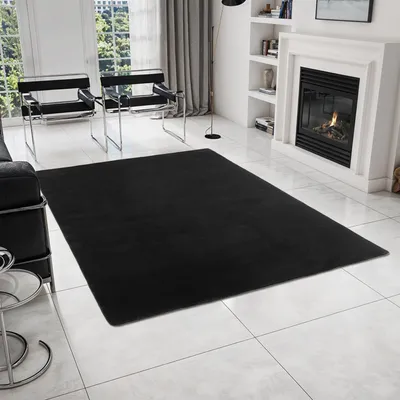 Zdjęcie produktu dla Homebyhome Prany Dywan Krótkow?osy Antypo?lizgowy i Mi?kki Nowoczesny Jednolity Design do Salonu i Sypialni, Rozmiar: 240x340 cm