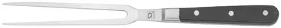 Image de Fourchette à steak Carl Schmidt Sohn, acier, 30 cm, argent/noir