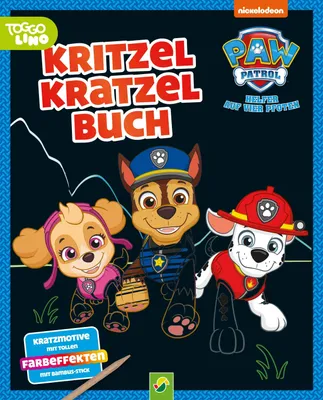 Produktbild von Paw Patrol Kritzel Kratzel Buch